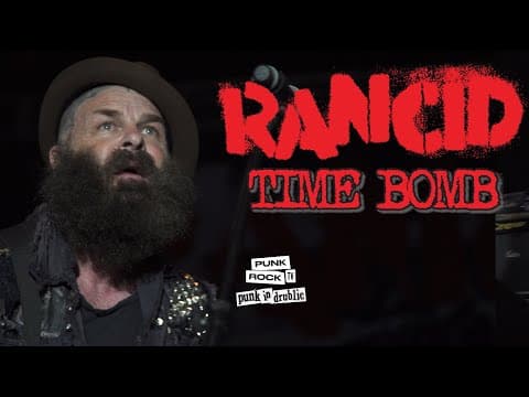RANCID - TIME BOMB - CAMP PUNK IN DRULIC - OHIO, 2018 - FULL SONG 4K