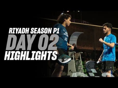 Riyadh Season Premier Padel P1 Day 2 – Round of 32 – Men’s Highlight