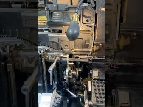 Casting type on Monotype and Linotype