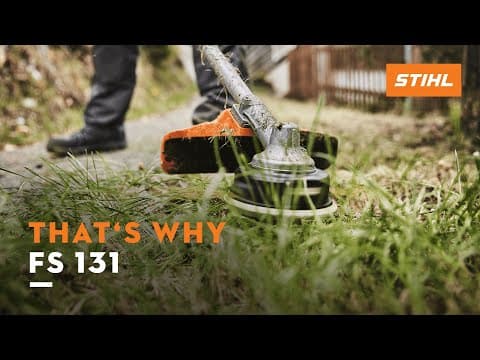 STIHL FS 131 | New unstoppable gen of the 4-MIX engine brushcutter | That's why