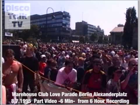 Warehouse Club Stage Love Parade 1995 - Wittenbergplatz Berlin - Kleiner Ausschnitt