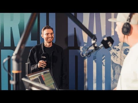 Chris Avantgarde at the One World Radio Studio | Tomorrowland Winter 2024