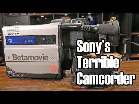 Betamovie: Sony's Terrible (But Ingenious) Camcorder