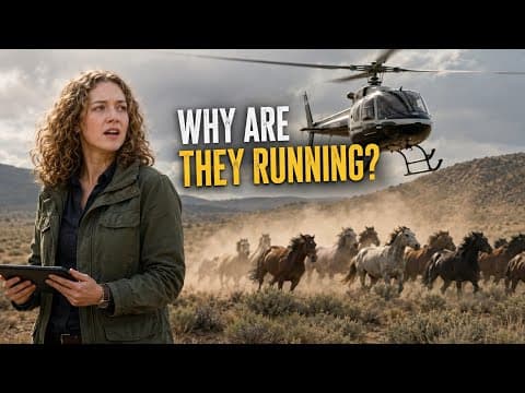 Why Are Helicopters Chasing Colorado's Wild Horses?