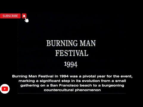 Burning Man Festival 1994