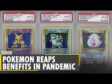 WION: Pokémon card frenzy reaches six-figure bidding