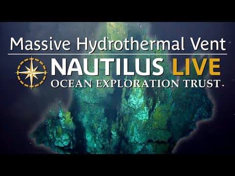 Massive Sequoia Hydrothermal Vent Amazes Science Team | Nautilus Live