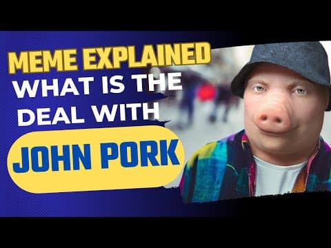 Facts you didn’t know about "John Pork is calling"