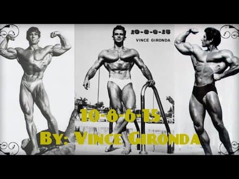 Vince Gironda's 10-8-6-15: The ORIGINAL High Intensity Training Routine!