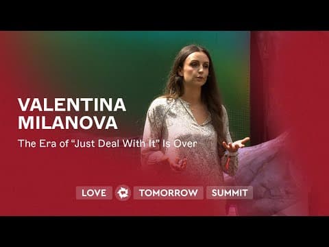 Valentina Milanova - The Era of "Just Deal With It" Is Over (hosted by In4Care)