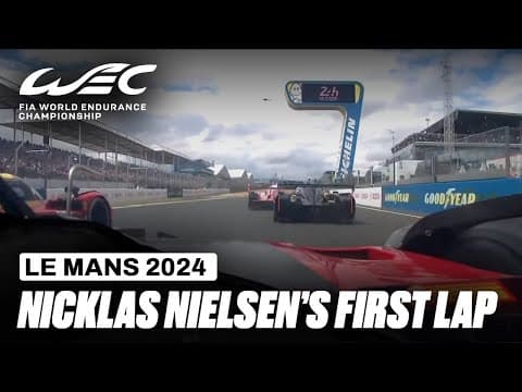 First Lap Onboard Ferrari AF Corse No.50 I 2024 24 Hours of Le Mans I FIA WEC