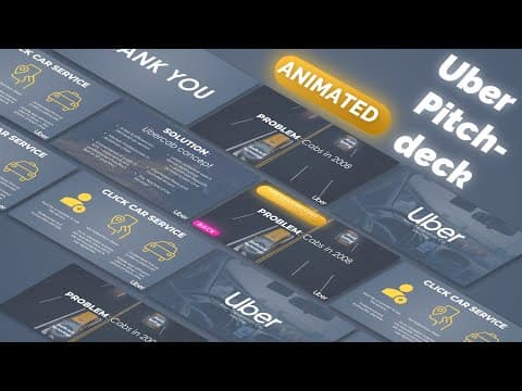 Redesigned Uber Pitch Deck 2008