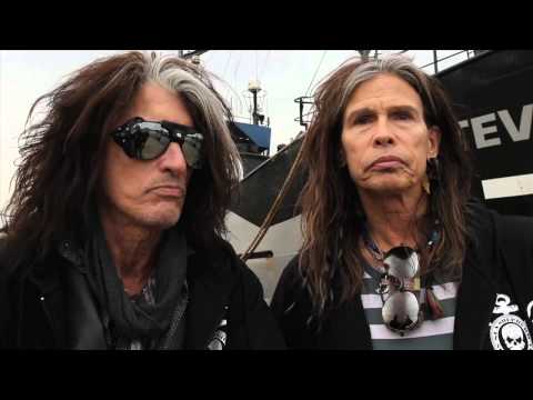 Aerosmith's Joe Perry and Steven Tyler join forces with Sea Shepherd for the oceans