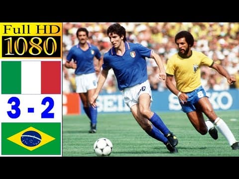 Paolo Rossi's redemption hat-trick vs Brazil