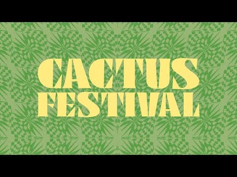 Cactusfestival 2024 — Aftermovie