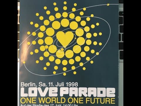 Love Parade 1998 Berlin 11.07.1998 - DJ Sets - Viva TV (HQ Sound) Teil 1