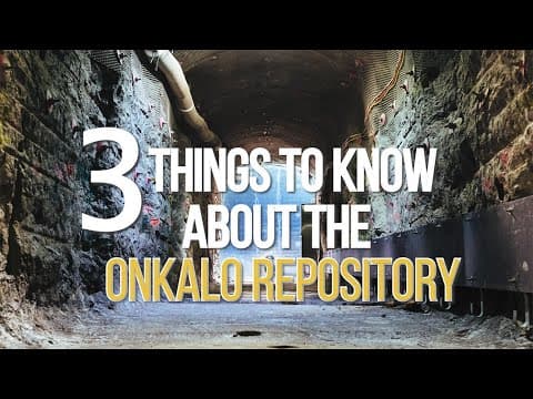 Three things to know about Onkalo