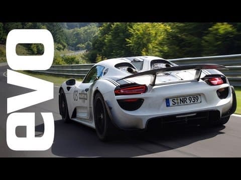 The 918 Spyder — the hybrid hypercar
