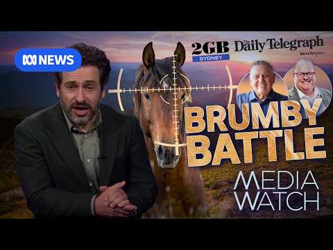 Wild horse cull has some media figures champing at the bit to oppose it | Media Watch