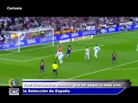 DEPORTES: XAVI HERNÁNDEZ ANUNCIÓ SU RETIRADA DE LA SELECCIÓN ESPAÑOLA