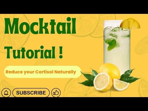 Cortisol mocktail tutorial