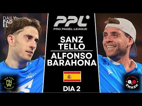 GREAT POINTS | Sanz & Tello VS Alfonso & Barahona | PRO PADEL LEAGUE SAN SEBASTIAN