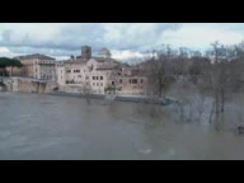The floods of the Tiber