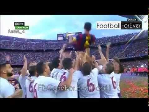 Xavi Last Moments In Camp Nou