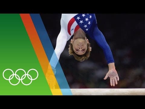 Kerri Strug Vault on One Ankle