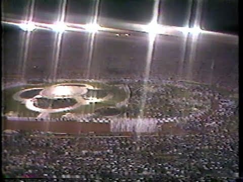 1984 Olympics — closing ceremony