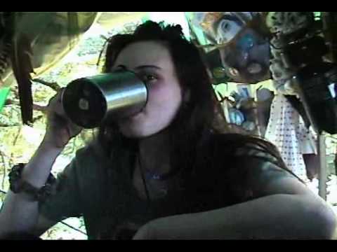Visiting Julia in her treehouse