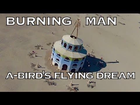 Aerial over Black Rock City - 2012