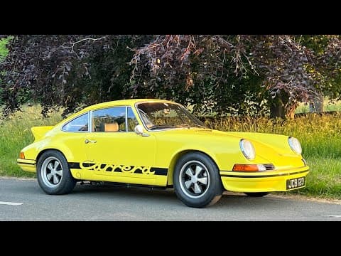 The Carrera RS 2.7 — driven