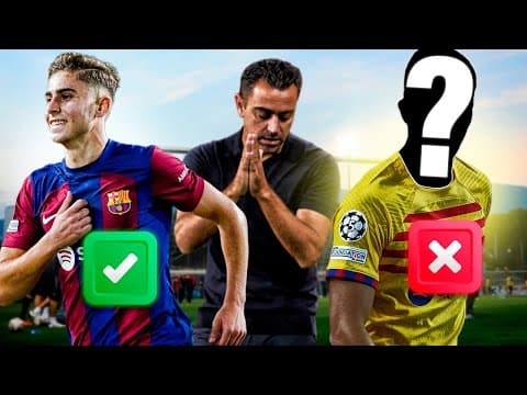 ¡Esto es lo QUE HA PASADO con los 13 CANTERANOS que XAVI ha DEBUTADO! ¡4 han SIDO una VERGÜENZA!
