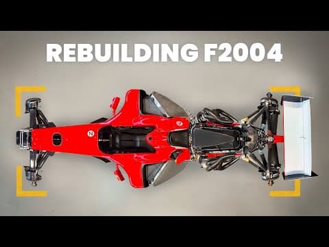 Rebuilding The Greatest F1 Car Ever Made (Ferrari F2004, with Ferrari)
