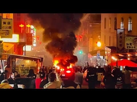 Chinatown press conference demands robotaxi shutdown