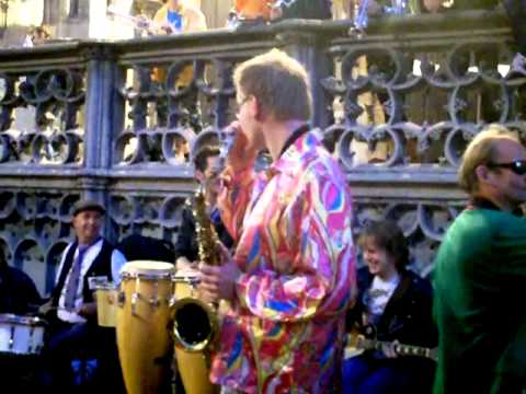 straatmuziekanten  op  de  gentse  feesten  2011