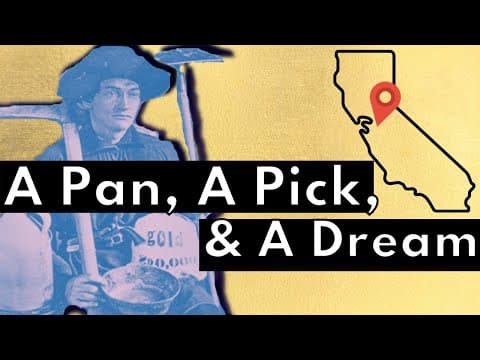 The History of the California Gold Rush and the 49ers | FOR KIDS!