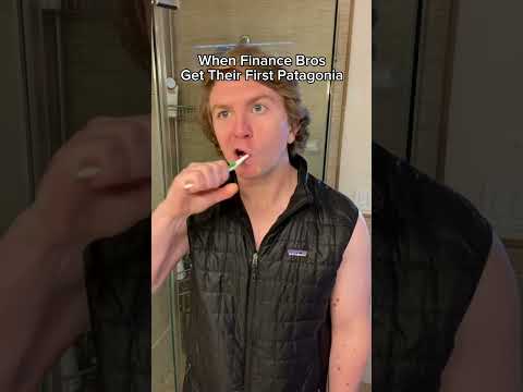 When finance bros get their first Patagonia