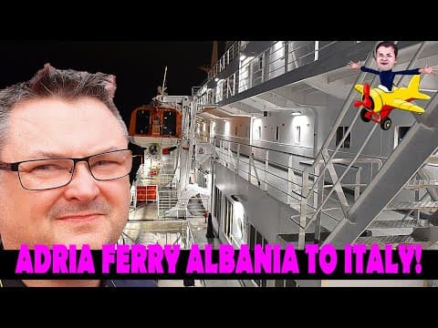 Adria Ferries - From Durres to Bari Review | Albania to Italy | Travel Review