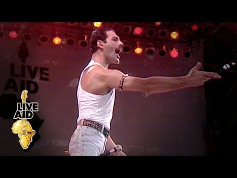 Queen - Hammer To Fall at Live Aid