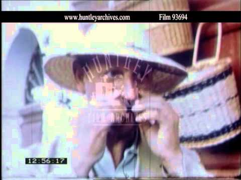 Ibiza for tourists, 1959. Archive film 93694
