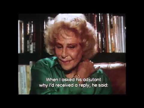Riefenstahl on Hitler's oratory