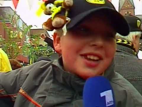 Bundesliga title 2001-02 - city celebration