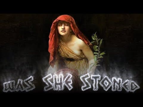 Was the Oracle of Delphi stoned on vapours?