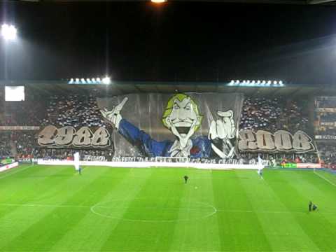 KRC Genk - Standard: grootste tifo ooit in Genk