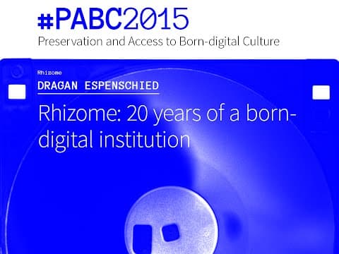 Rhizome (institutional practice) — Rhizome ArtBase — emulation-based preservation program
