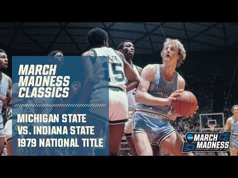 Magic vs Bird — 1979 NCAA Final