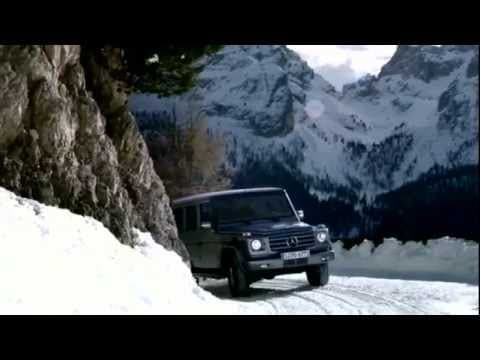 Mercedes-Benz USA advertisement: the G-Class against winter
