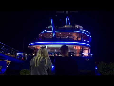 Ibiza Town's Port and Dalt Vila by Night